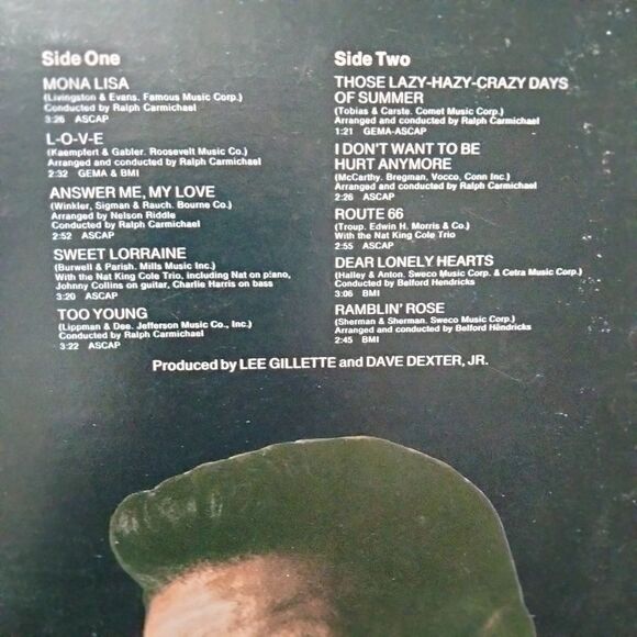 Capital Records The Best of Nat King Cole LP Album Vinyl - Picture 3 of 7